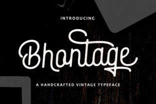 Bhontage: A Handwritten Font Built for Modern Web Design