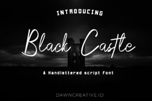Black Castle: A Script Font for Editorial Mood and Brand Identity