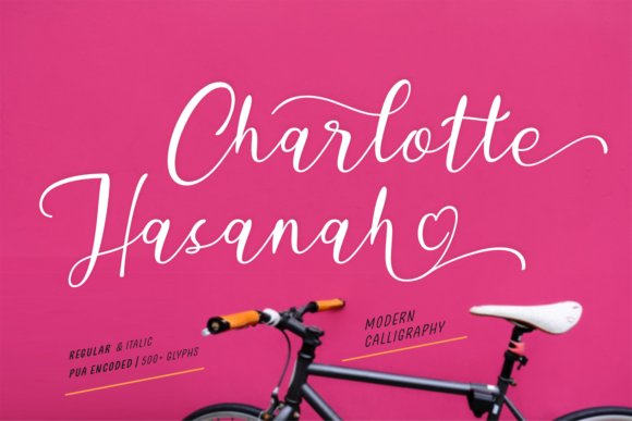 Charlotte Hasanah Font for Business
