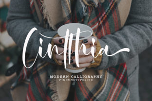 Cintthia: A Handwritten Font That Makes Campaign Copy Click