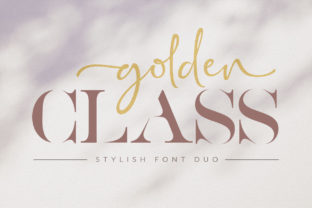 Golden Class Font Review: A Handwritten Typeface for Editorial Design and Content Branding