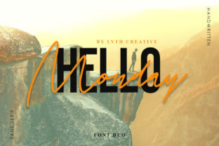 Hello Monday: A Handwritten Font for Editorial Design and Brand Storytelling