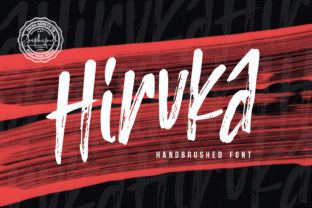 Hiruka: A Bold Handwritten Font for Editorial Storytelling