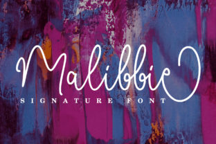 Malibbie: A Handwritten Font That Brings Handmade Products to Life
