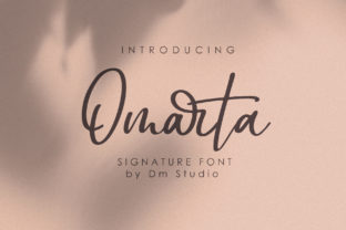 Omarta: A Modern Script Font Built for Campaign Designers