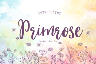 Primrose Typeface: Whimsical Handwritten Fonts for Editorial Design
