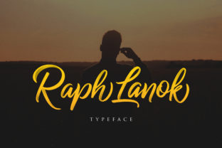 Raph Lanok: The Elegant Script Font for Handmade Products and Printables