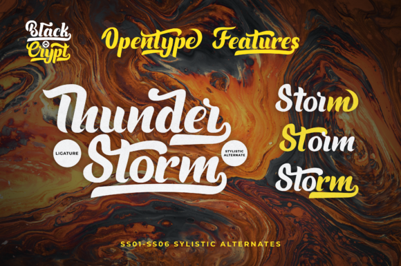 Testing Blackcrypt: A Bold Handwritten Font for Web Design Projects