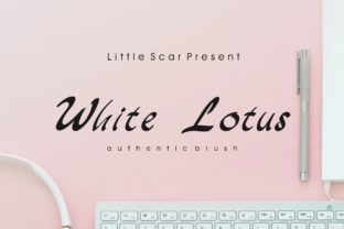 White Lotus Font Review: A Script That Works in Campaigns